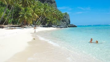 Beach nearby, white sand