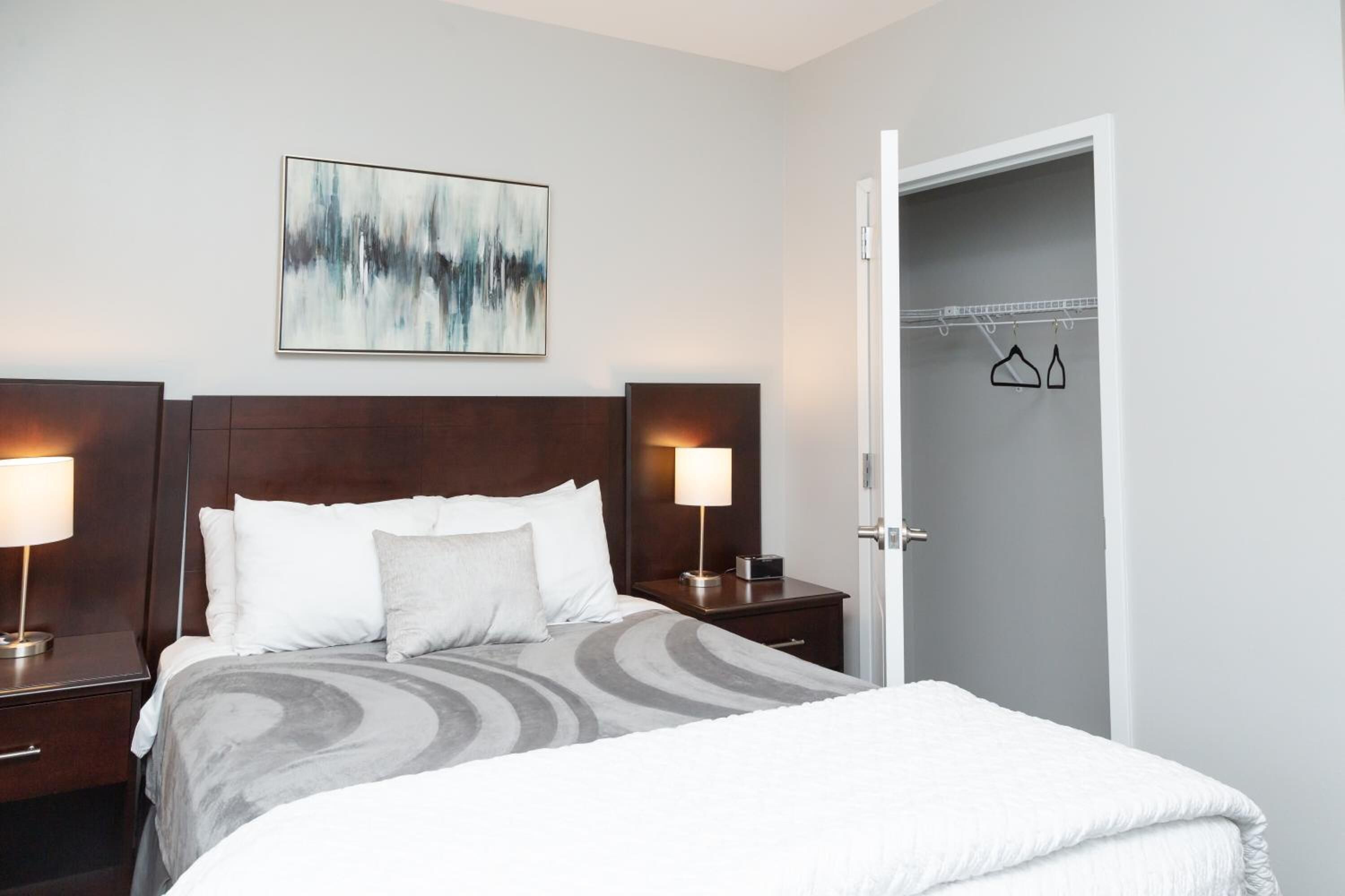 1 habitación, ropa de cama de alta calidad y camas con pillow-top 