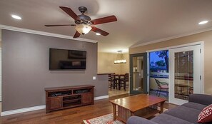 Condo, 2 Bedrooms | Living area | DVD player - Indian Terrace By Signature Vacation Rentals (Scottsdale)