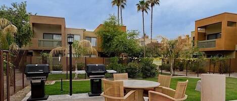 Aire de pique-nique/barbecue