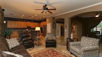 Condo, 4 Bedrooms | Living area | DVD player