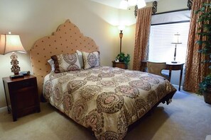 1 غرفة نوم وملاءات أسرّة