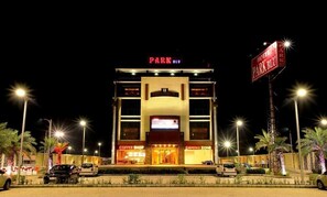 Front of property – evening/night