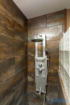 Condo, 1 Bedroom, Pool View | Bathroom shower - Amour By Signature Vacation Rentals (Scottsdale)