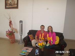 Lobby sitting area - Miheen Hotel (Mihintale)