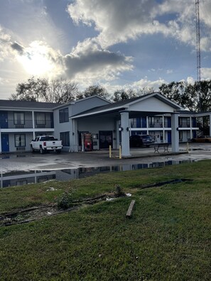 Majoituspaikan julkisivu