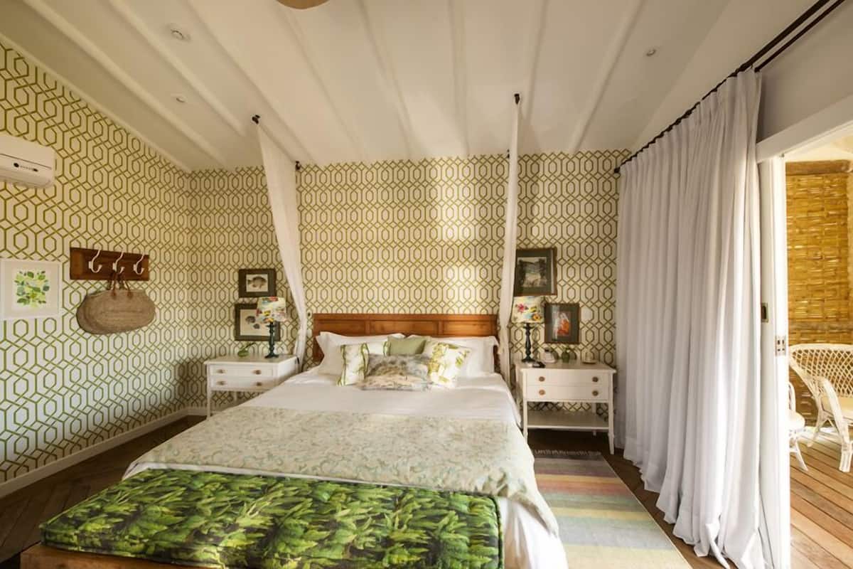 Senior kamer, 1 kingsize bed (Caête) | Lakens van Egyptisch katoen, luxe beddengoed, een minibar