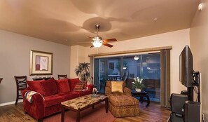 Apartment, 2 Schlafzimmer | Wohnbereich