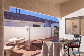 公寓式客房, 2 间卧室 | 露台