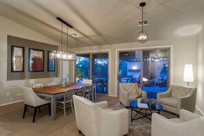 Condo, 4 Bedrooms | Living area | DVD player