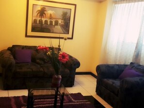 Sala de estar en el lobby