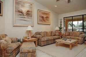Condo, 5 Bedrooms | Living area | DVD player - Desert Hills Paradise By Signature Vacation Rentals (Phoenix)