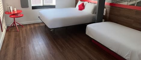 Premium bedding, blackout drapes, iron/ironing board, free WiFi