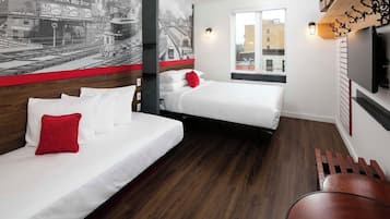 Ropa de cama de alta calidad y cortinas blackout