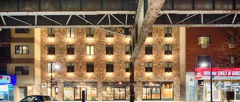 Fassade der Unterkunft