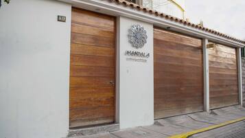 Entrada da propriedade