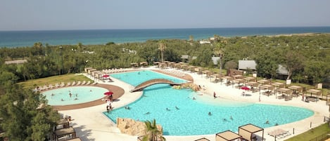 Seasonal outdoor pool