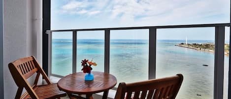 Vue depuis le balcon