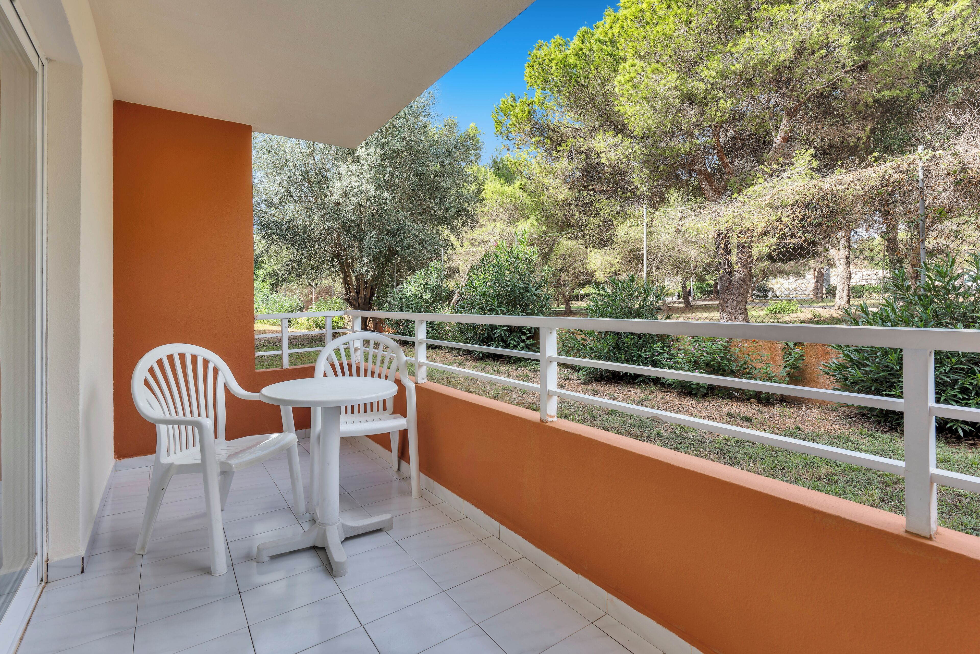 Familie appartement | Terras