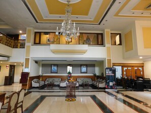 Sala de estar en el lobby