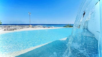 Piscine couverte, piscine extérieure