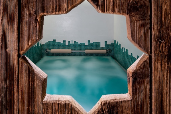 Baignoire à remous intérieure