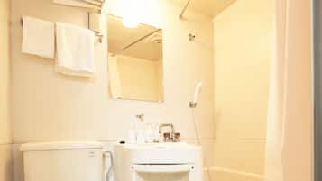 淋浴/浴缸二合一、吹風機、拖鞋、免治馬桶