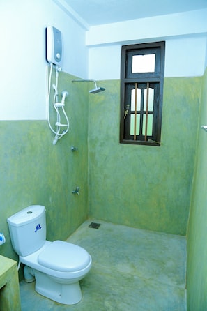 Chambre Double Standard, 1 lit double, vue océan, en front de plage | Salle de bain