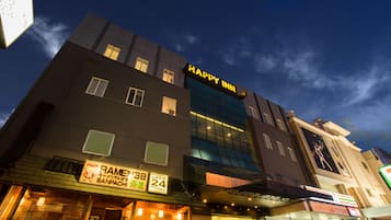 Front of property - evening/night