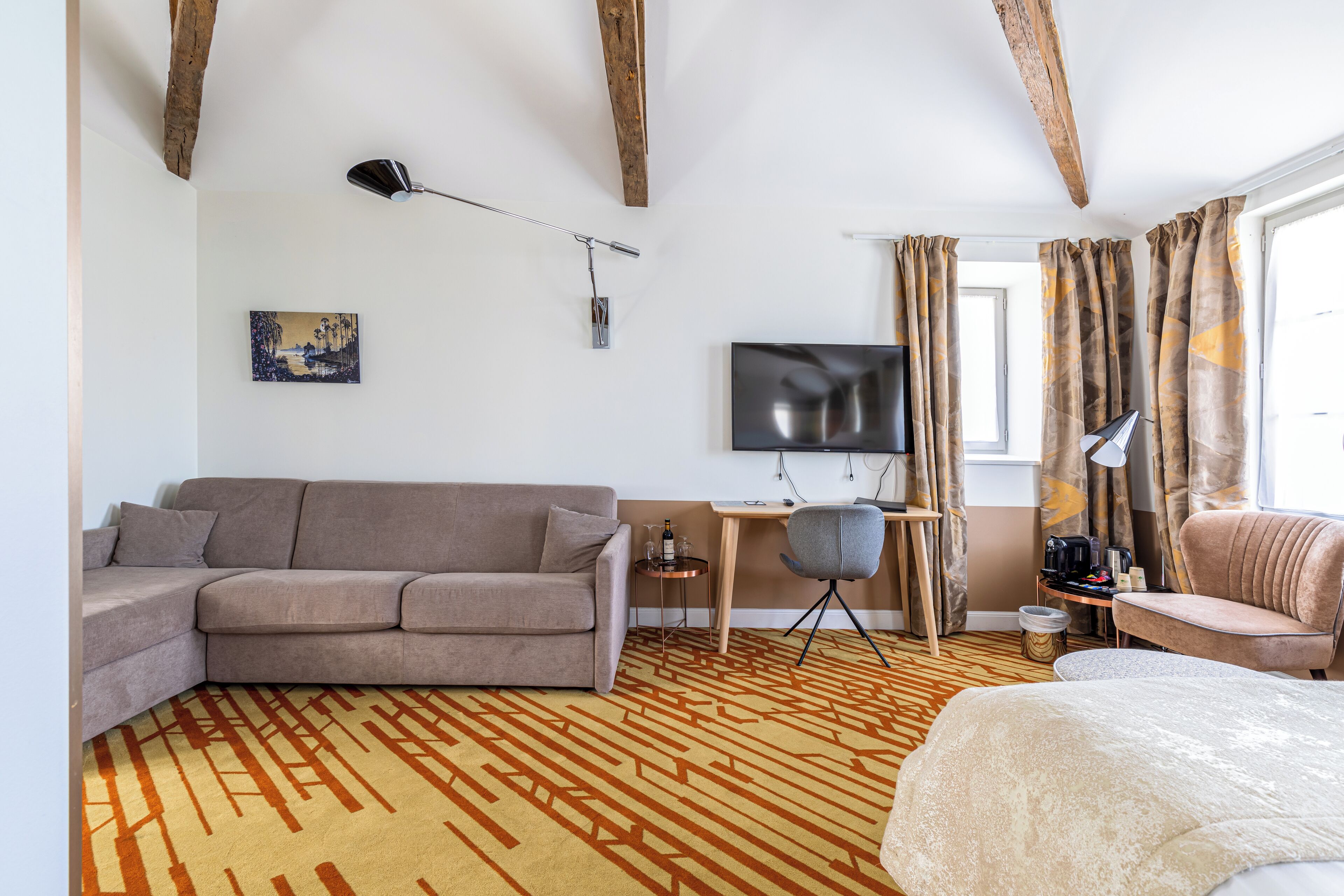 family suite | 1 bedroom, minibar, in-room safe, soundproofing