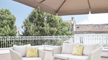 Premium suite, terras | Terras