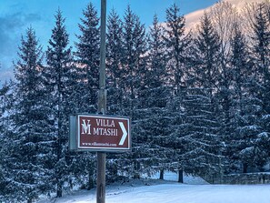 Voorkant van accommodatie