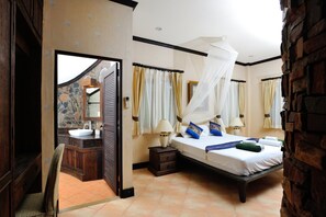 Villa Duangdurn | 客房内保险箱、遮光窗帘、折叠床/加床(额外收费)、免费 WiFi