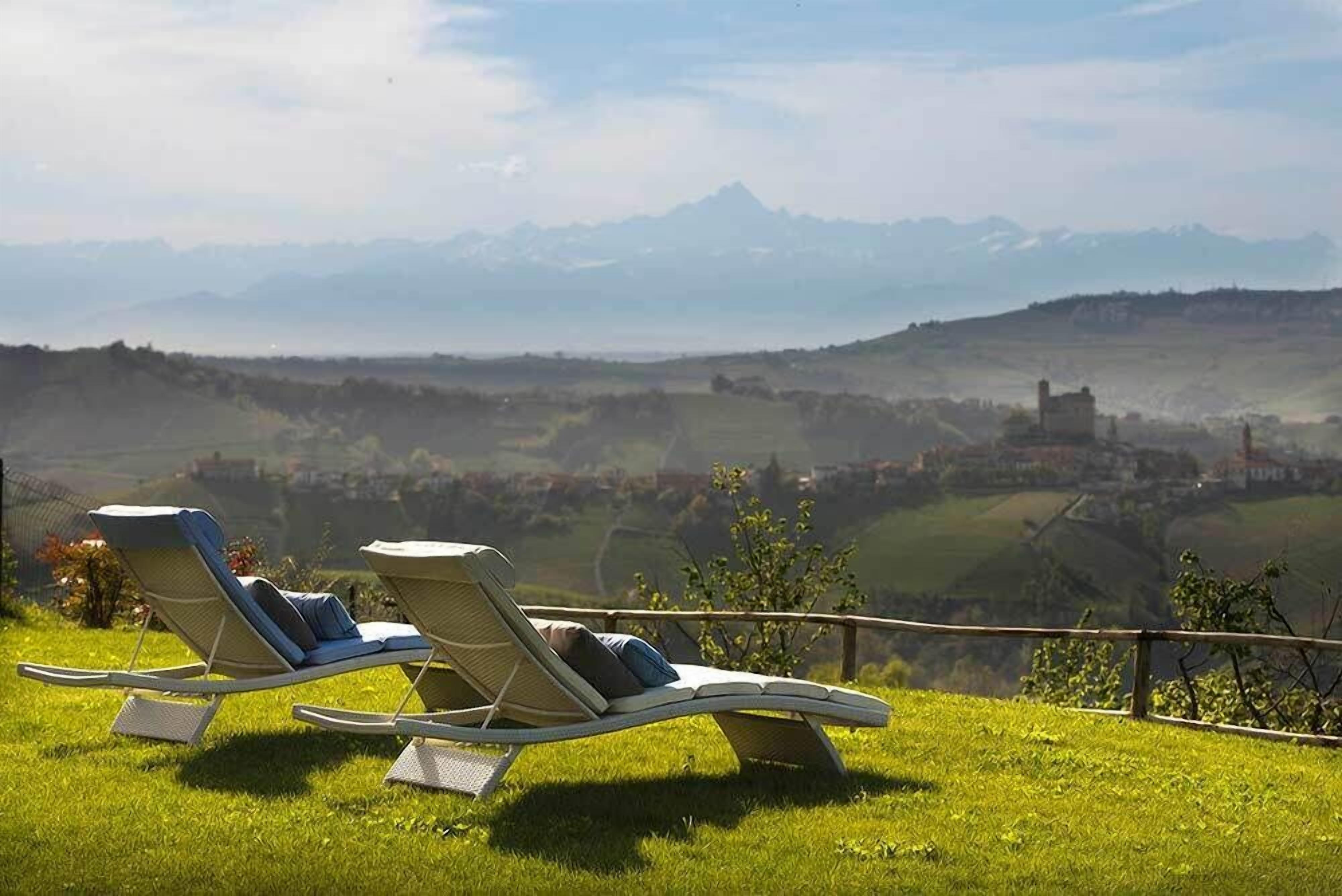 Blick von der Unterkunft