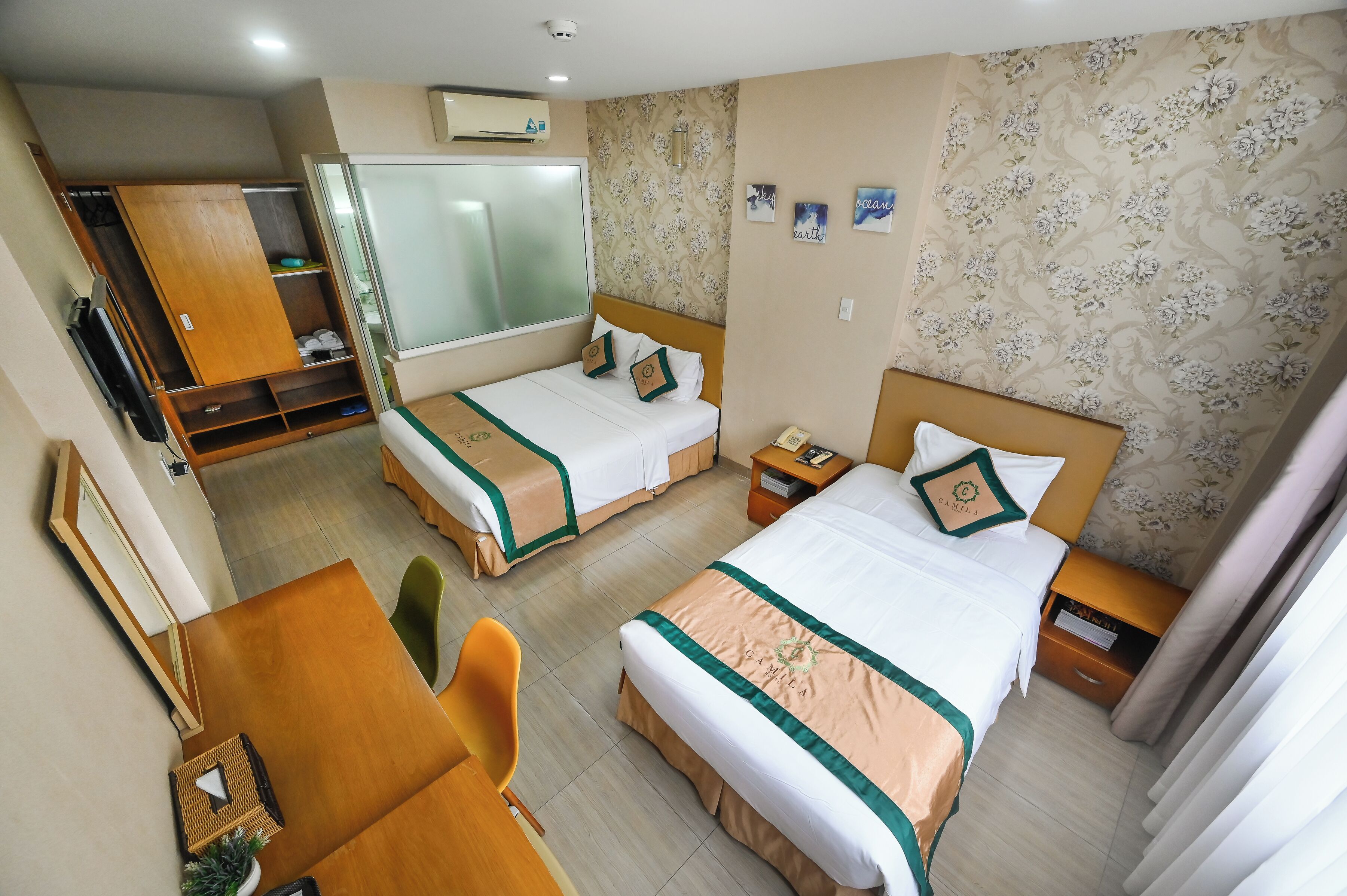 triple room | 1 bedroom, desk, laptop workspace, free wifi