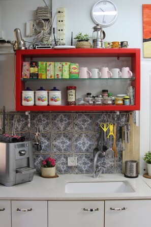 Family Suite, 2 Bedrooms, Non Smoking, Kitchen | Private kitchen - Like Home (Gedera)
