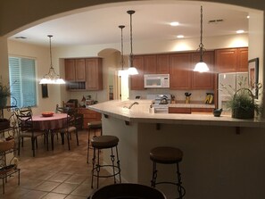 House, 3 Bedrooms | Private kitchen | Fridge, microwave, oven, stovetop - Rancho Manana Private Home By Signature Vacation Rentals (Cave Creek)