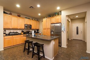 Condo, 4 Bedrooms, Pool View | Private kitchen | Fridge, microwave, coffee/tea maker - Madelines Cottage By Signature Vacation Rentals (Surprise)