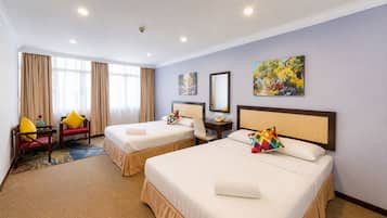 Egyptian cotton sheets, premium bedding, down duvets, pillow-top beds