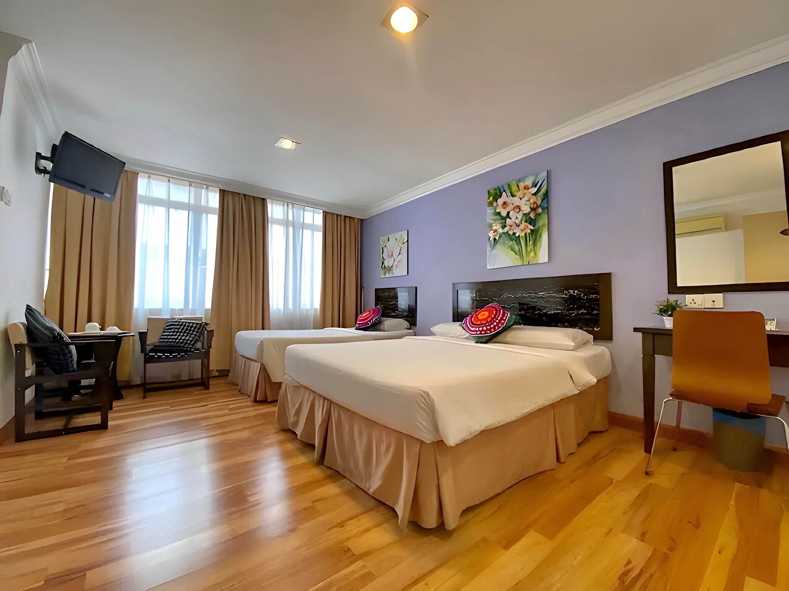 Executive Triple Room | Egyptian cotton sheets, premium bedding, down duvets, pillow-top beds
