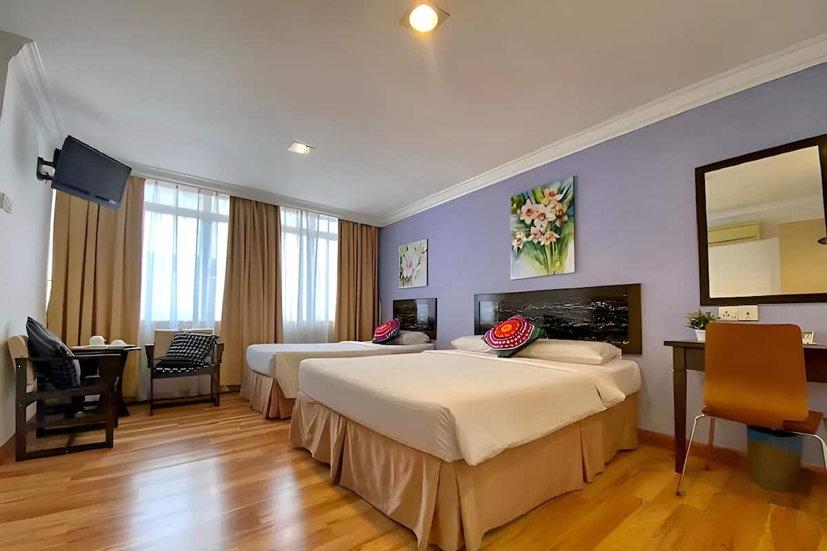 Executive-Dreibettzimmer | Bettwäsche aus ägyptischer Baumwolle, hochwertige Bettwaren