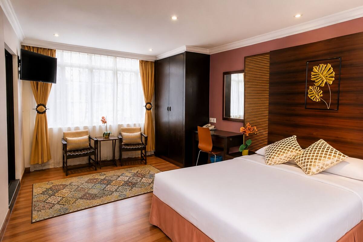 Luxury Double Room, 1 Queen Bed | Egyptian cotton sheets, premium bedding, down duvets, pillow-top beds