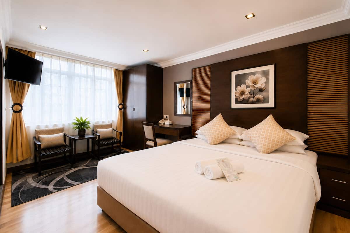 Luxury Double Room, 1 King Bed | Egyptian cotton sheets, premium bedding, down duvets, pillow-top beds
