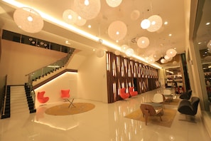 Sala de estar en el lobby