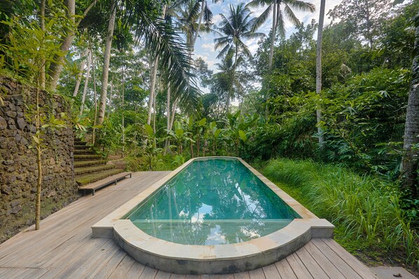 Outdoor pool - Shanti Toya Ashram & Retreat Center (Abiansemal)