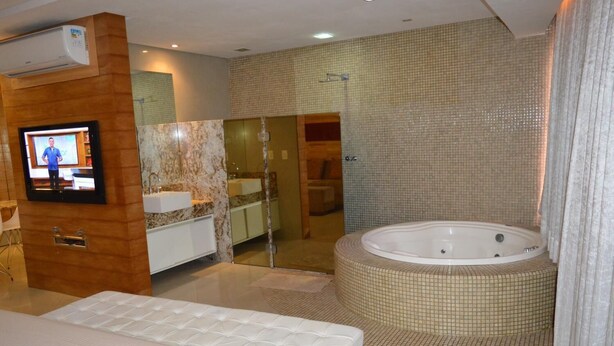 Blackout drapes, iron/ironing board, WiFi (free), individually furnished - Flat Edifício Ocean Tower (Fortaleza)