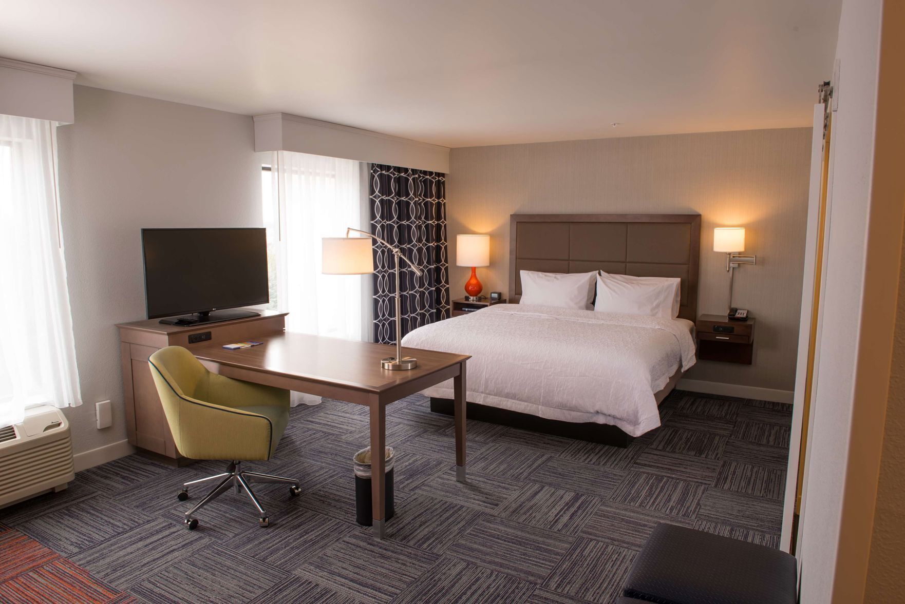 In-room safe, desk, blackout drapes, iron/ironing board