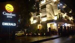 Front of property – evening/night