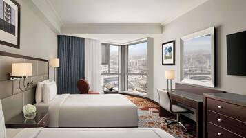 Peralatan tempat tidur premium, busa memori, peti besi dalam bilik