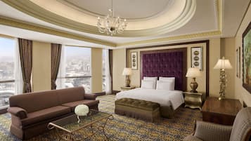 Executive Suite, 1 King Bed (No View) | Premium bedding, memory foam beds, in-room safe, desk